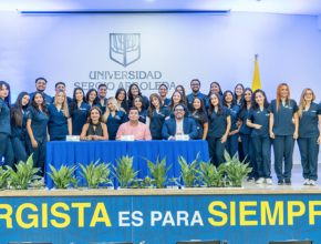 SERGISTAS RECIBEN INSIGNIAS QUE SIMBOLIZAN SU PASO AL EJERCICIO PROFESIONAL