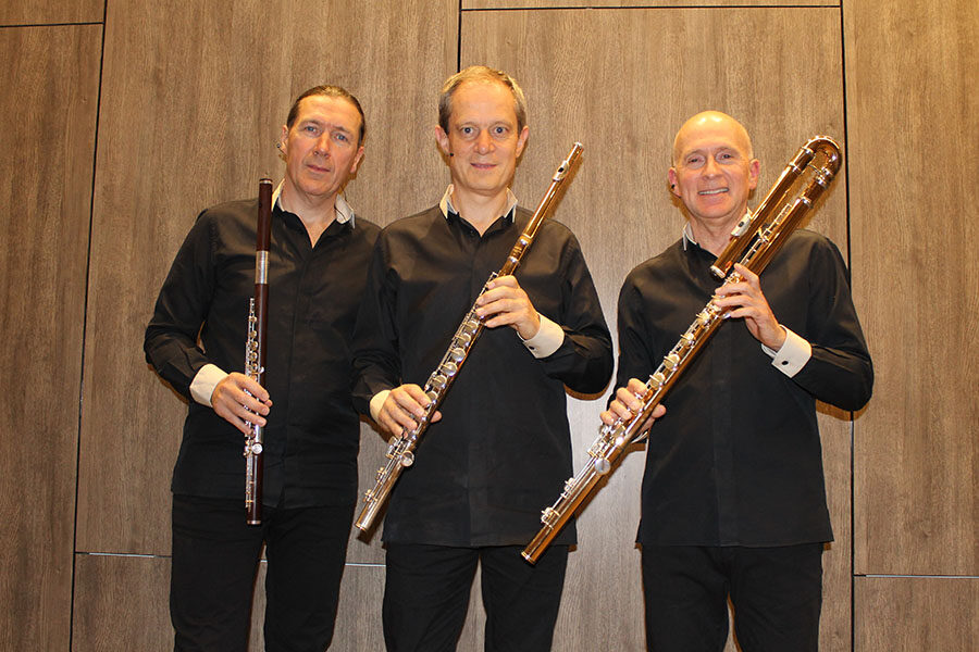 François Daudin Clavaud, Xavier Saint-Bonnet y Michel Boizot.