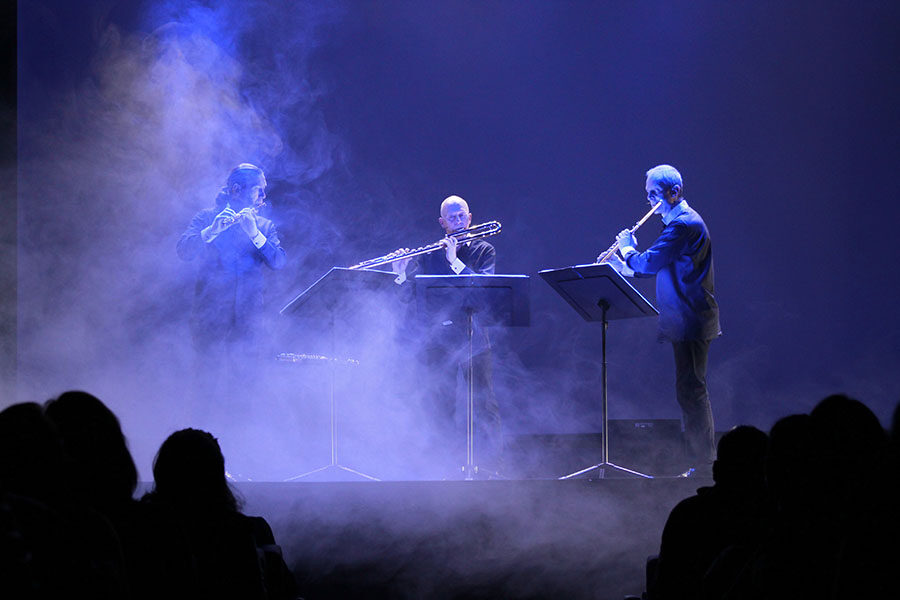 François Daudin Clavaud, Xavier Saint-Bonnet y Michel Boizot.