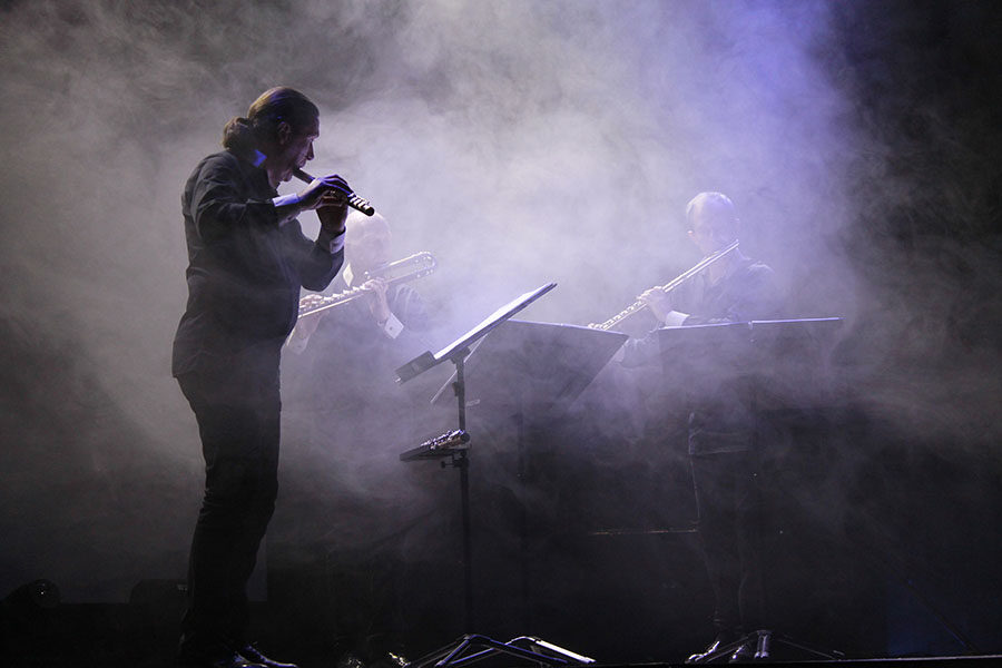 François Daudin Clavaud, Xavier Saint-Bonnet y Michel Boizot.