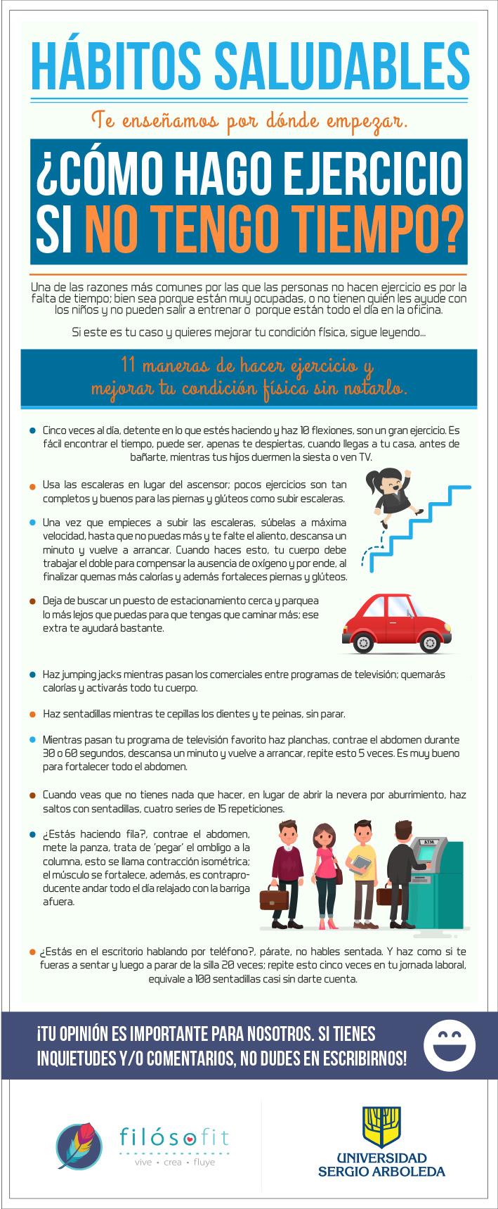 HS - 3ACTIVIDAD FÍSICA - Cómo hago ejercicio si no tengo tiempo