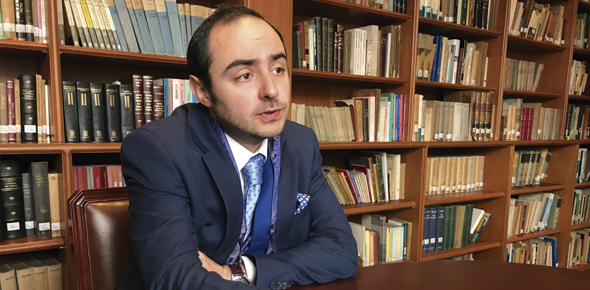 Camilo Noguera Pardo, egresado de la Escuela Mayor de Derecho de la Universidad Sergio Arboleda