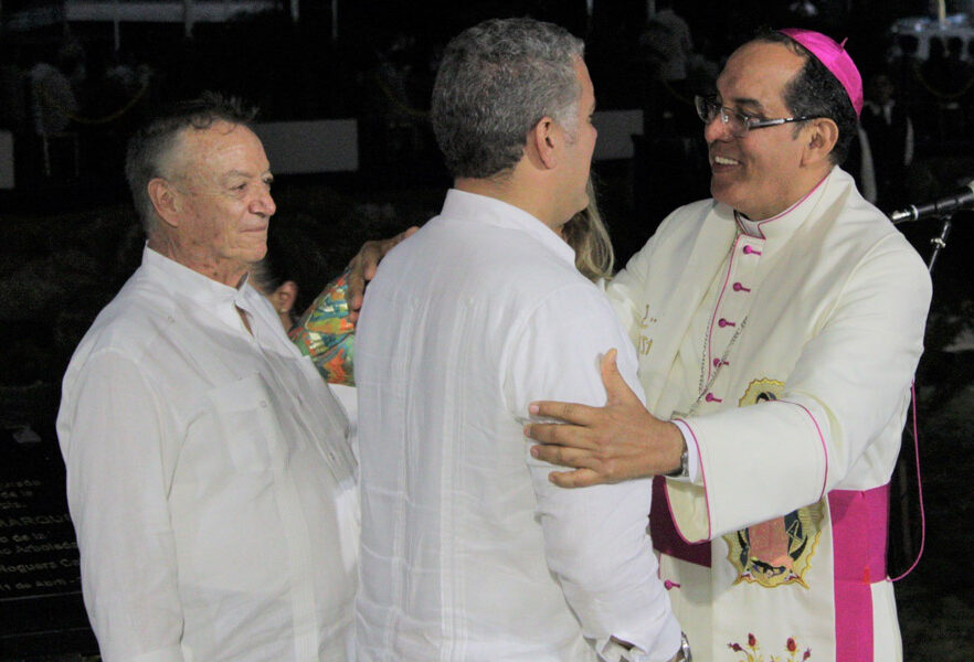 presidente-colombia-ivan-duque-marquez-egresado-universidad-sergio-arboleda-rector-rodrigo-noguera-calderon-monsenor-pablo-emiro-salas-arquidiocesis-barranquilla
