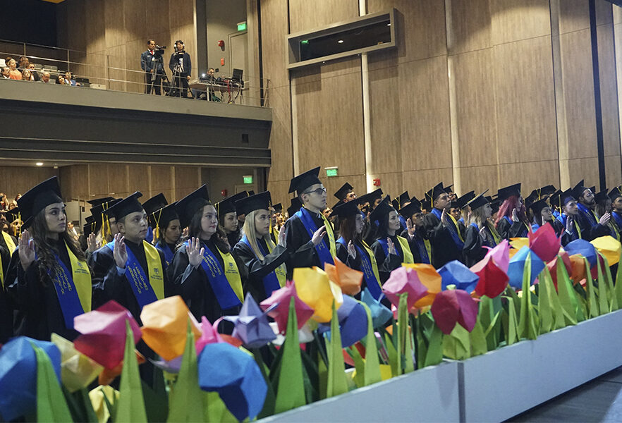 Nuevis egresados de la universidad sergio arboleda en la ceremonia de 2019 I