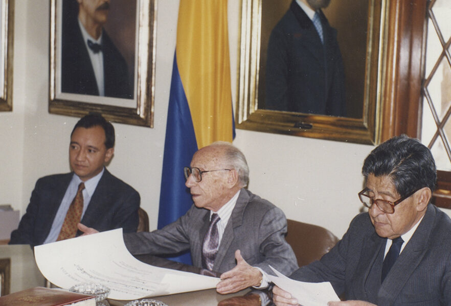 Cada mañana, durante 20 años Noguera Laborde, abrió las puertas de este claustro a las 6-00 de la mañana.