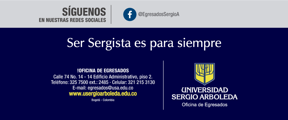 Boletin egresados universidad sergio arboleda noviembre 2019 - 16