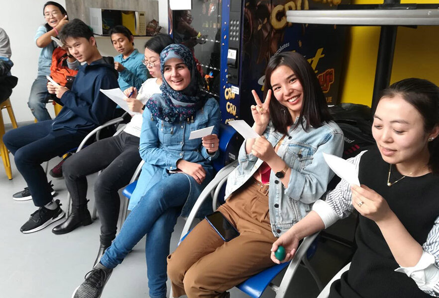 Novena navideña Centro de Idiomas Universidad Sergio Arboleda 1