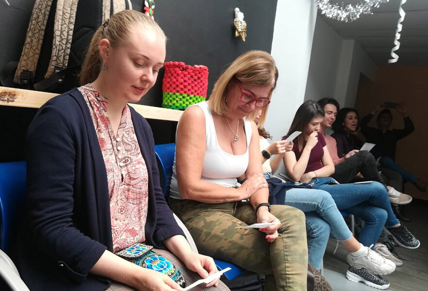 Novena navideña Centro de Idiomas Universidad Sergio Arboleda 2