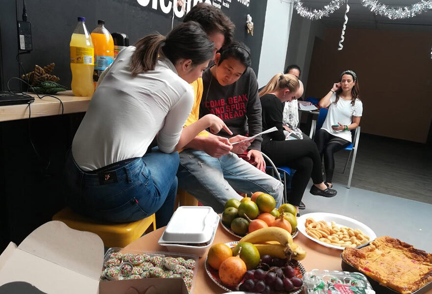 Novena navideña Centro de Idiomas Universidad Sergio Arboleda 4