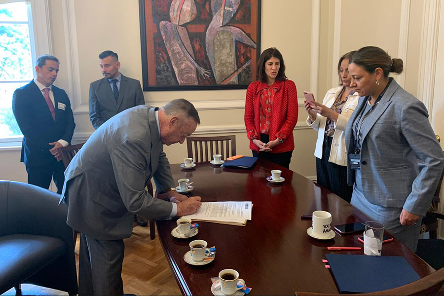 Nuevo convenio de la Universidad Sergio Arboleda suscrito con el Departamento Administrativo de la Presidencia de la República