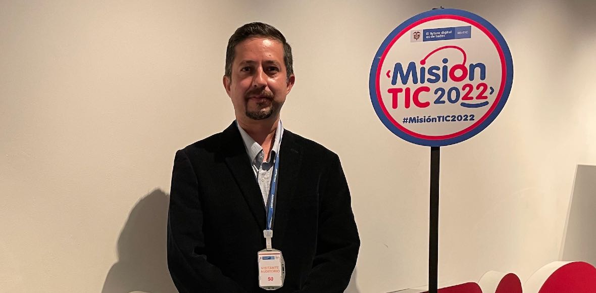 William Clavijo, beneficiario de Misión TIC 2022 de la Universidad Sergio Arboleda