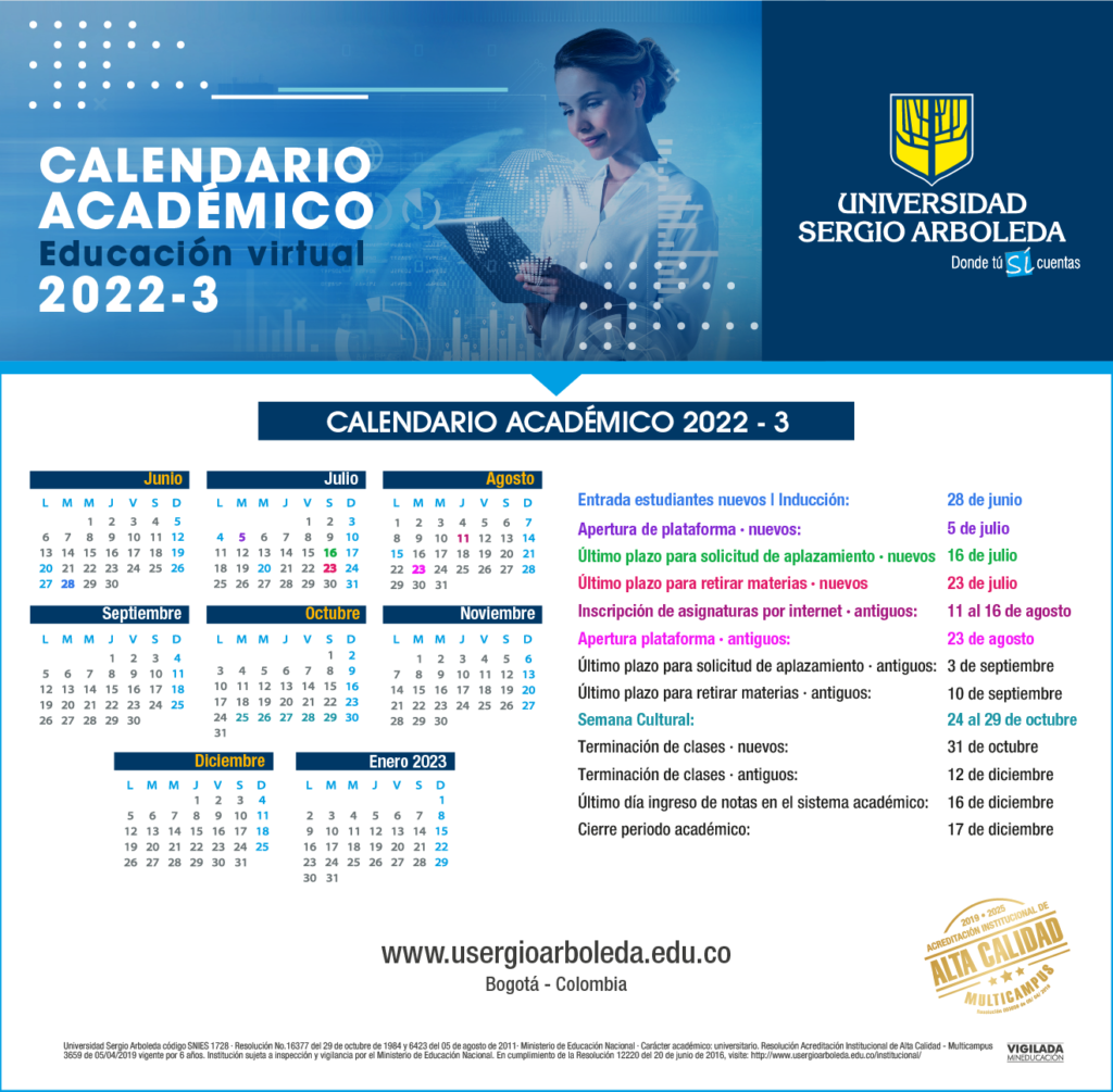 Calendario académico sergio arboleda 3
