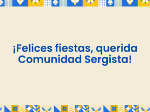 MENSAJE NAVIDEÑO A LA COMUNIDAD SERGISTA